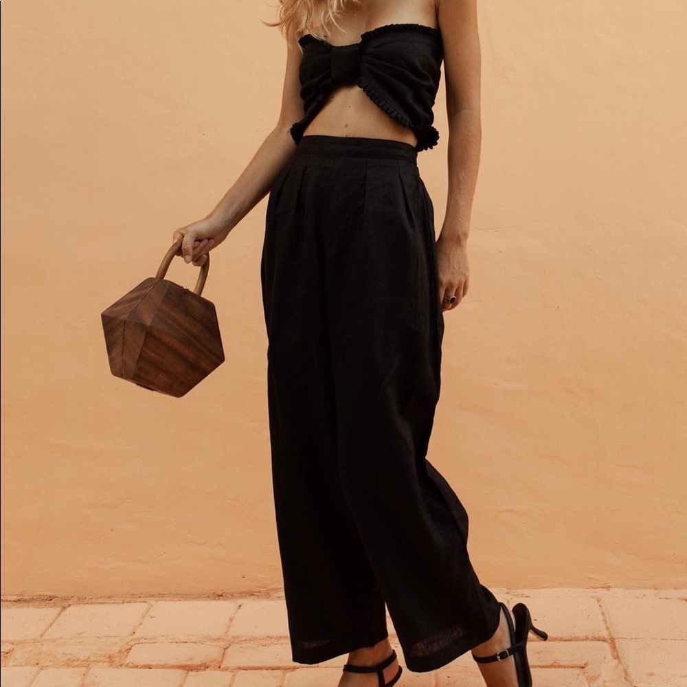 Posse Alfie Black jumpsuit
